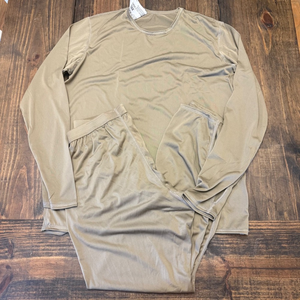 Coyote Med-Reg SILK WEIGHT BASE LAYER set US ARMY LEVEL 1, nwt, OCP